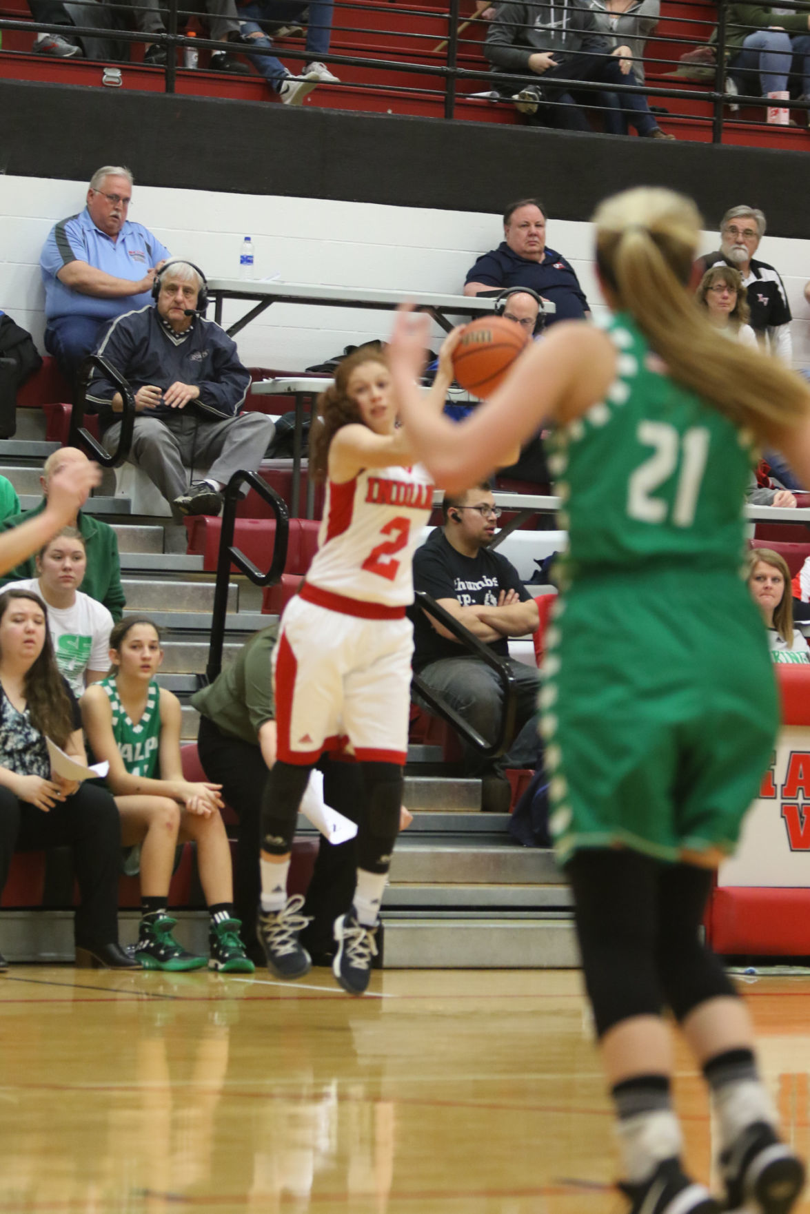Gallery: Girls basketball sectional - Portage vs Valparaiso